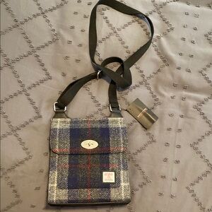 Blue Plaid Satchel Woman’s Purse- Maccessori